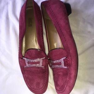 Karen Scott Loafers Dark pink Pink crystal