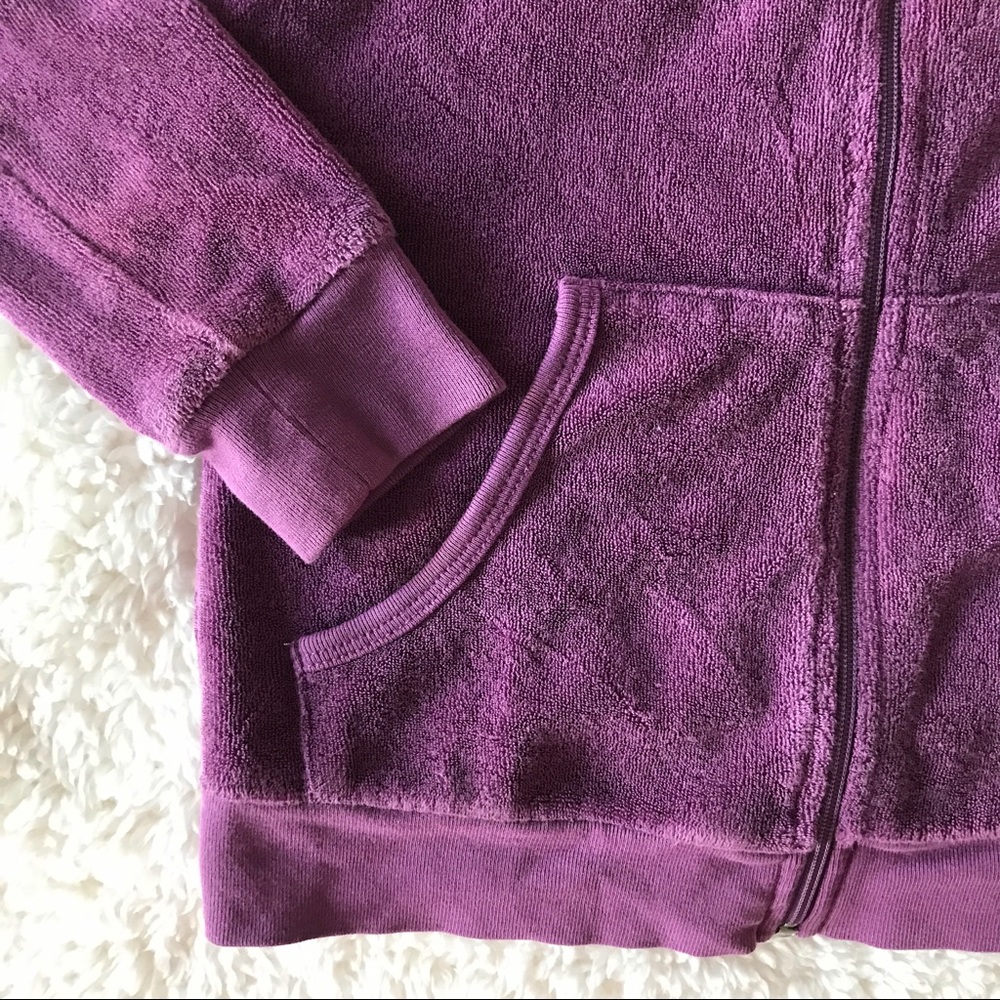 ✂️Juicy Couture iconic hoodie sweatshirt in purple - Picture 4 of 5