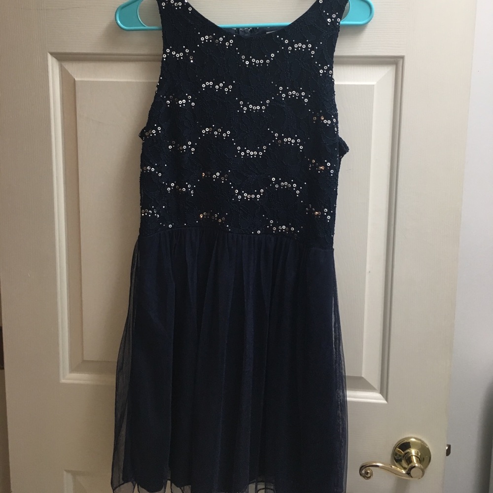 Navy Blue Dress