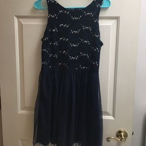 Navy Blue Dress