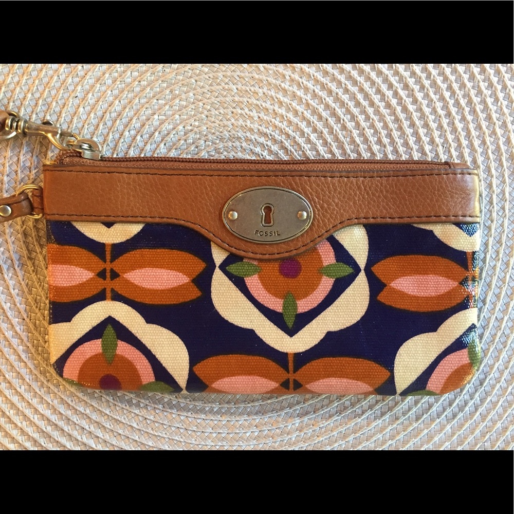 Multicolored Fossil wallet