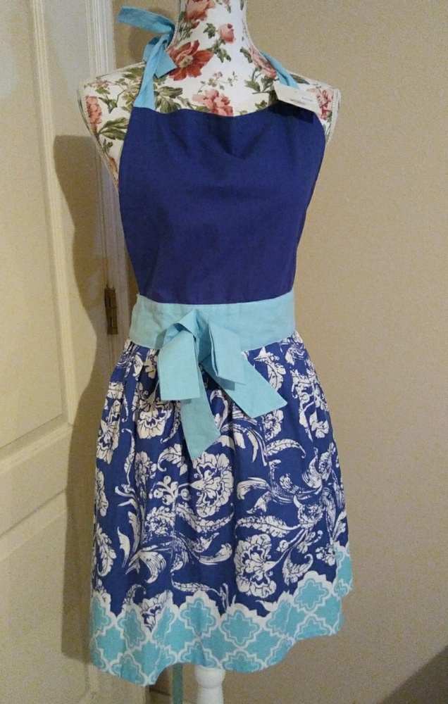 Adorably cute floral Ruffle Apron