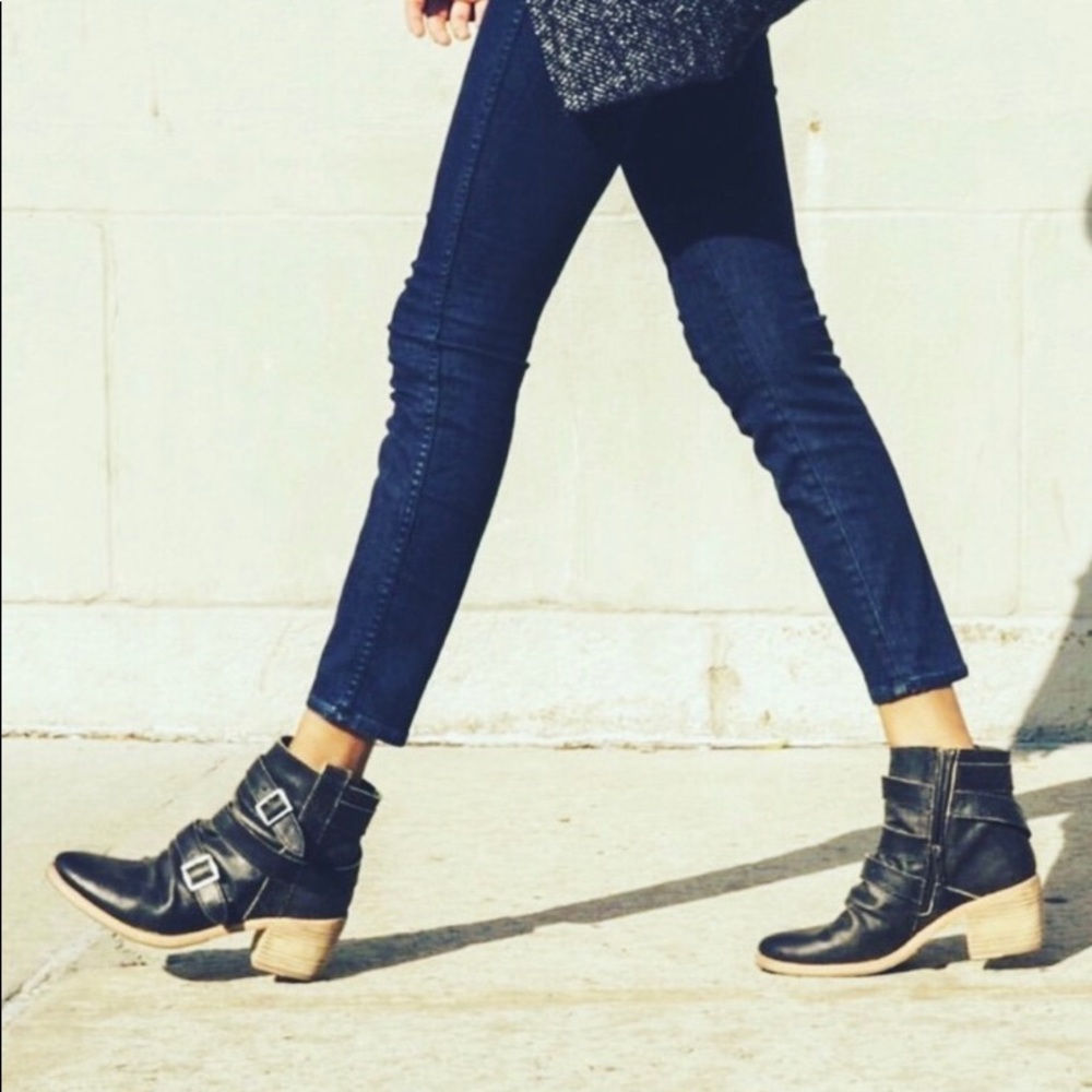 FP distressed booties