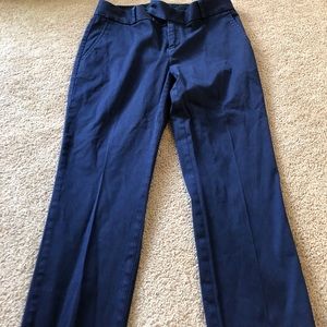Blue suit pants