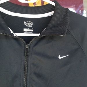 Black zip up NIKE jacket