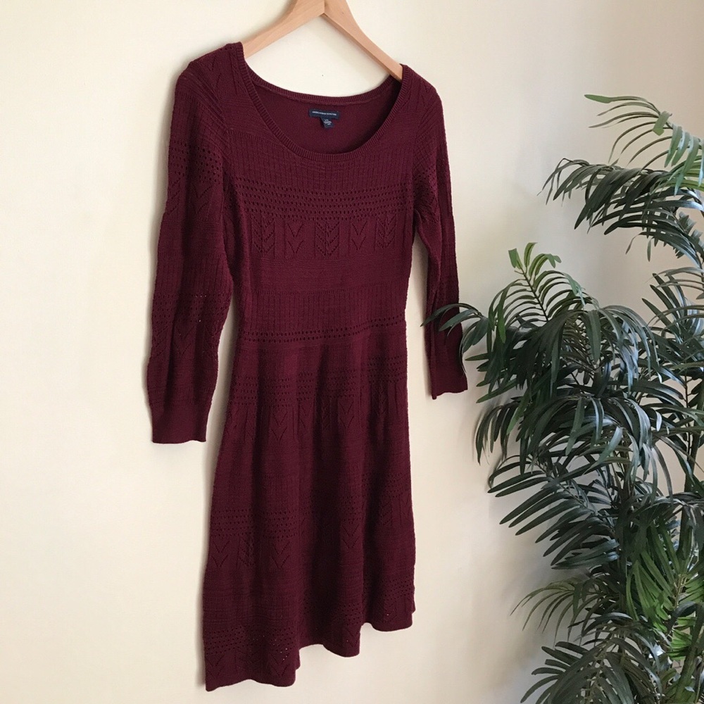 red aeropostale dress