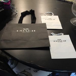Coach shopping bags