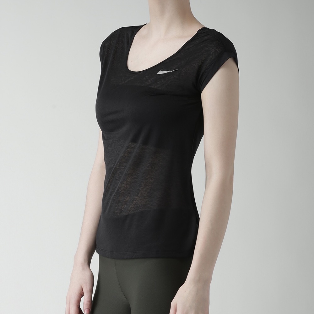 NWOT Sheer Nike SS top