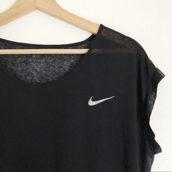 NWOT Sheer Nike SS top - Picture 4 of 6