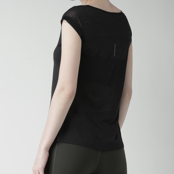 NWOT Sheer Nike SS top - Picture 2 of 6