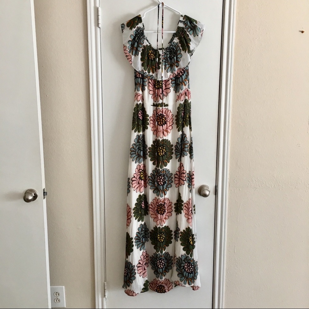 Gorgeous LOFT floral maxi dress