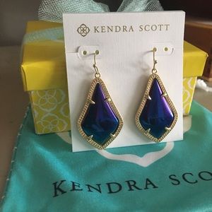 Black Iridescent Alex Earring | Kendra Scott