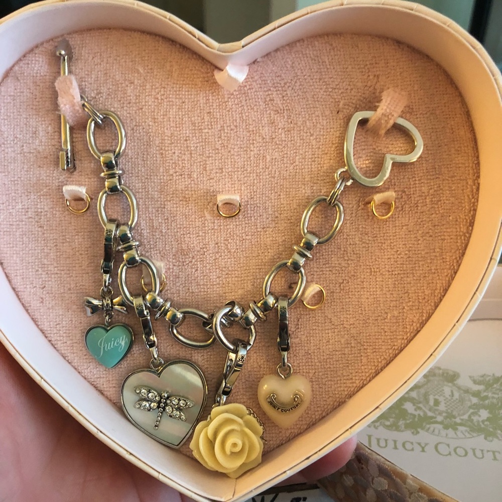 Juicy couture 2006 limited edition charm bracelet