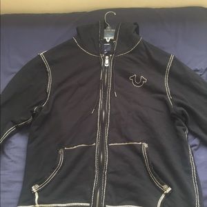 Black True Religion Hoodie