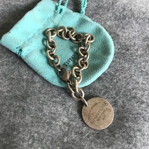 Return To Tiffany Round Tag Bracelet