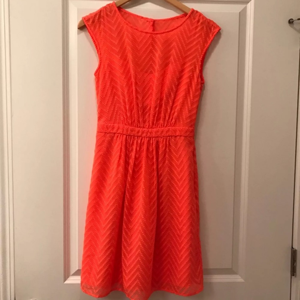 Jcrew neon dress