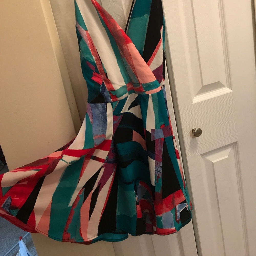 Multi color romper NEW