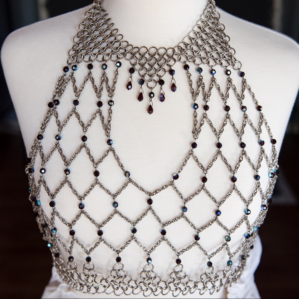 Chainmail (Chainmaille) Ren Faire Gothic Halter