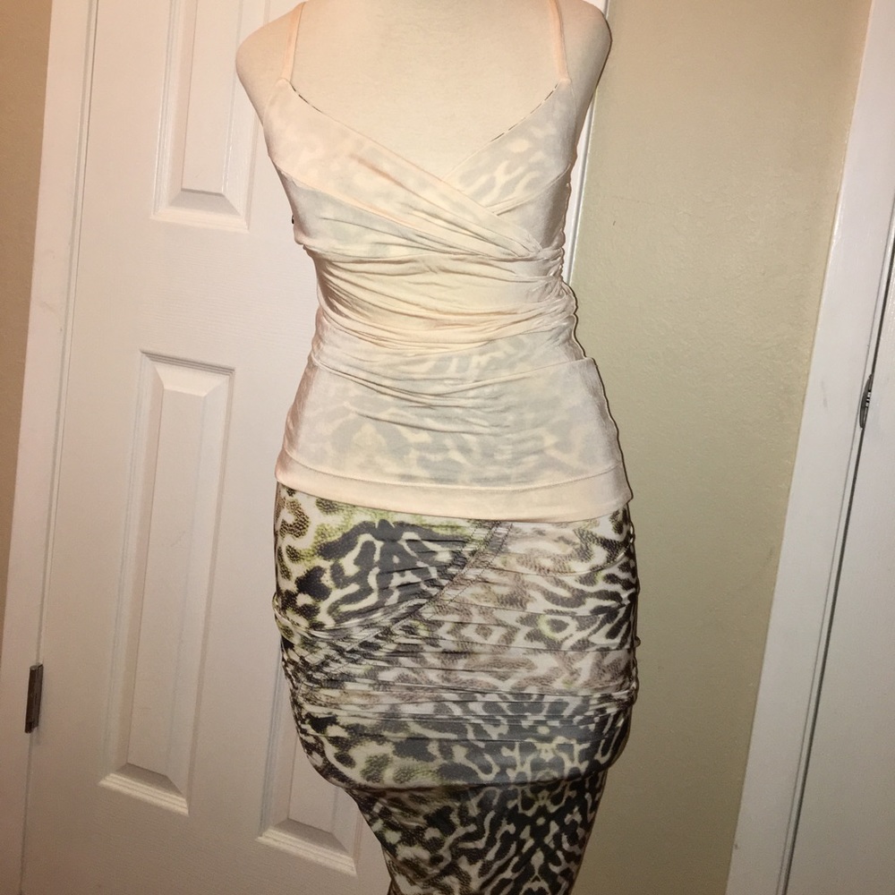 Roberto Cavalli skirt and top