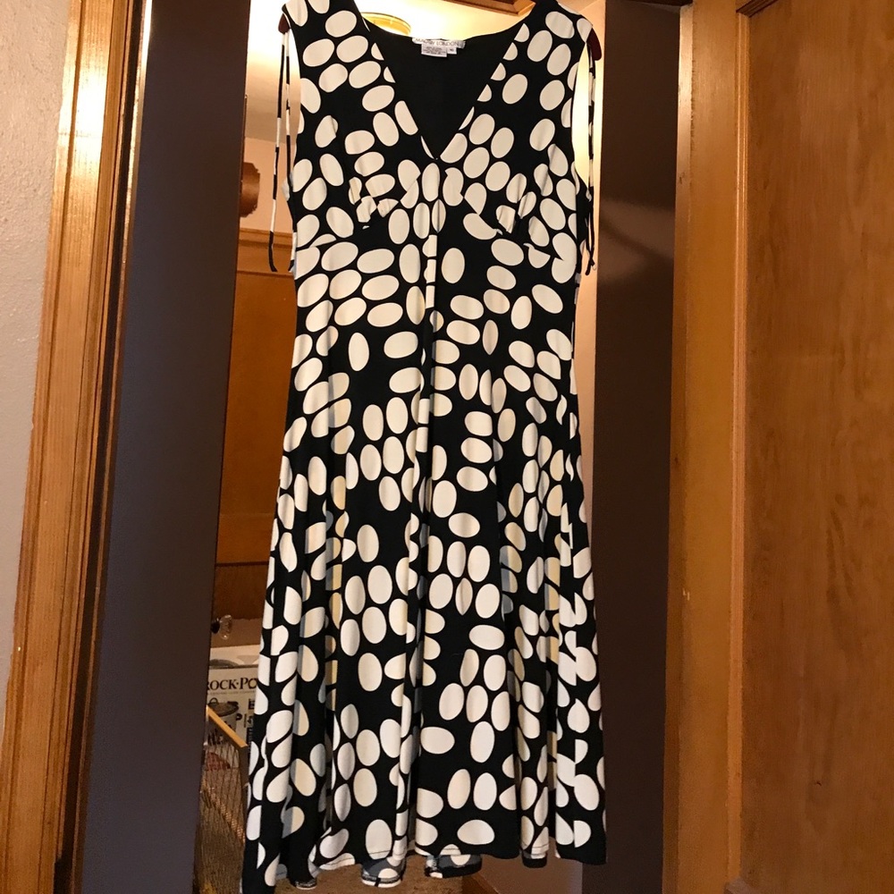 Maggy London Polka-Dot Dress