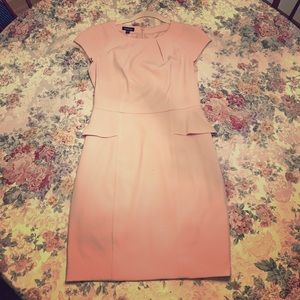 Dusty Pink Peplum dress