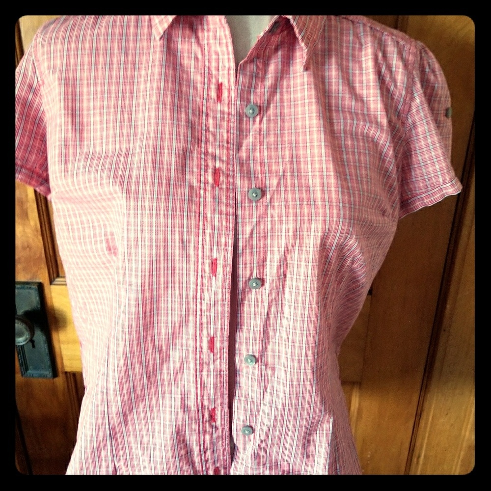 North Face casual shirt.