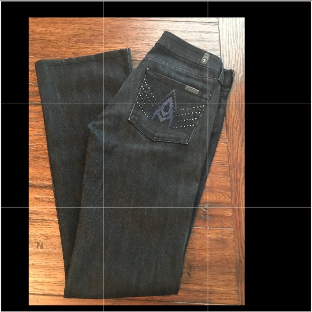 7 For All Mankind “A” Pocket Size 27 X 31