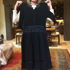 NWOT Black Helen Wang Dress