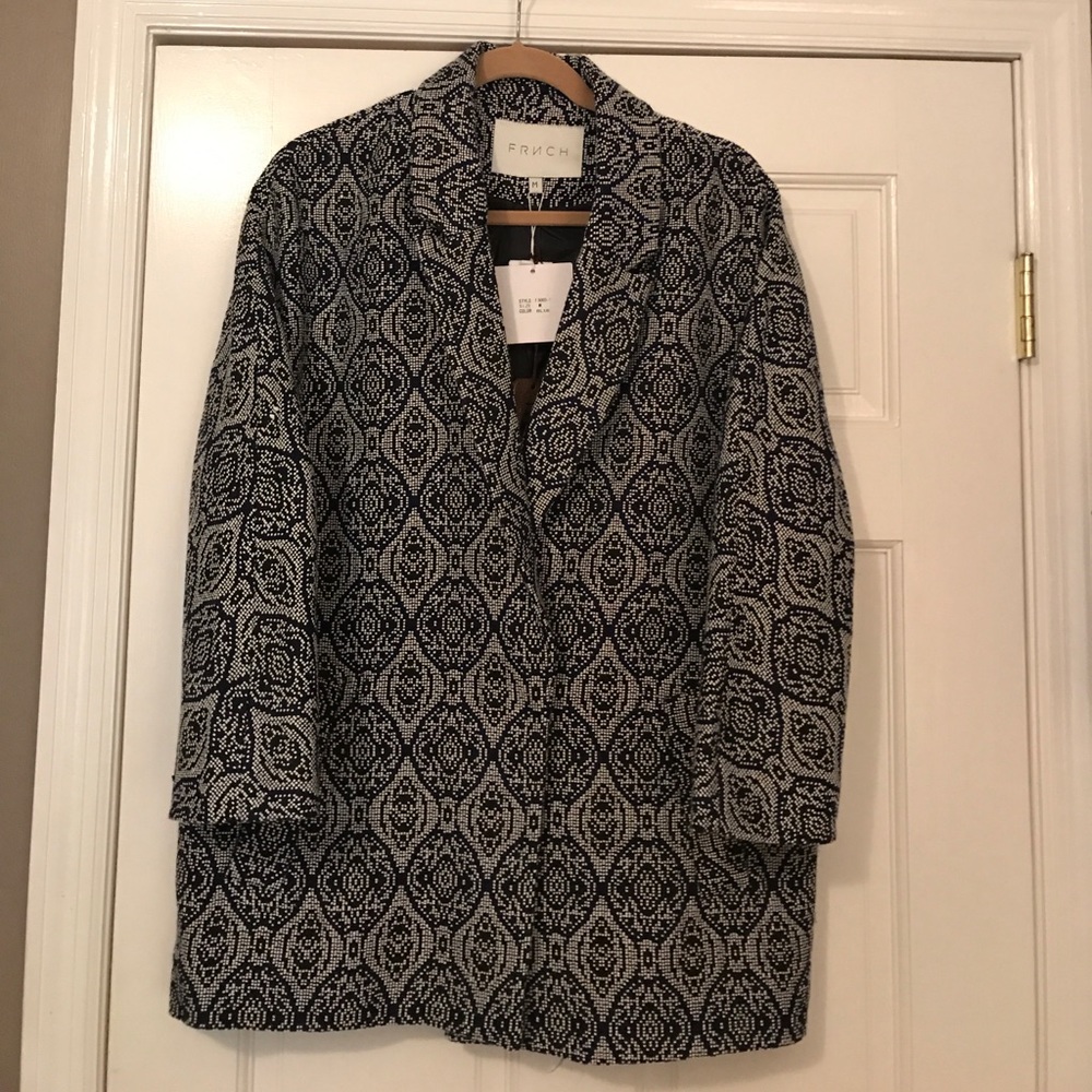 NWT FRNCH Blue Jacket
