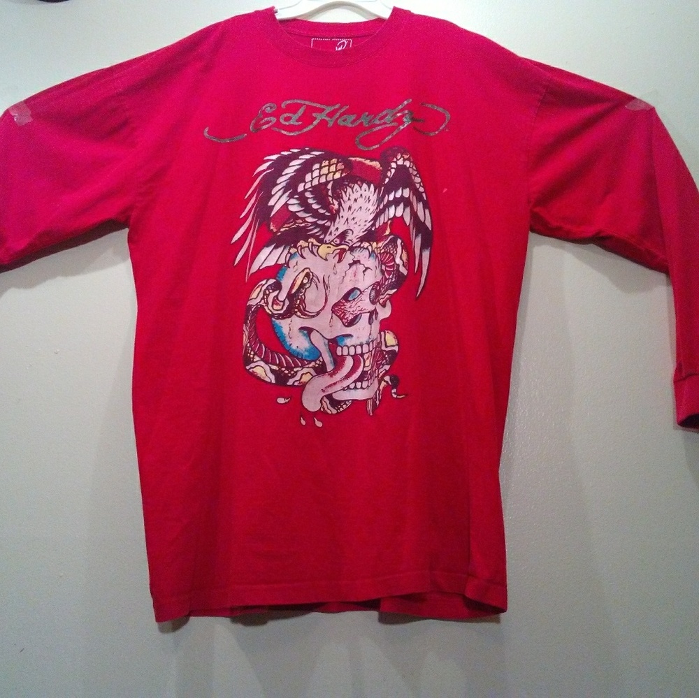 Long Sleeve Ed Hardy Shirt