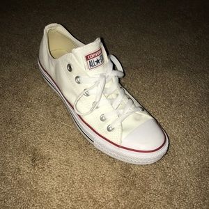 All white converse (women’s)