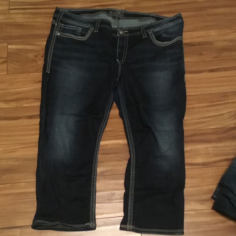 Silver Capris
