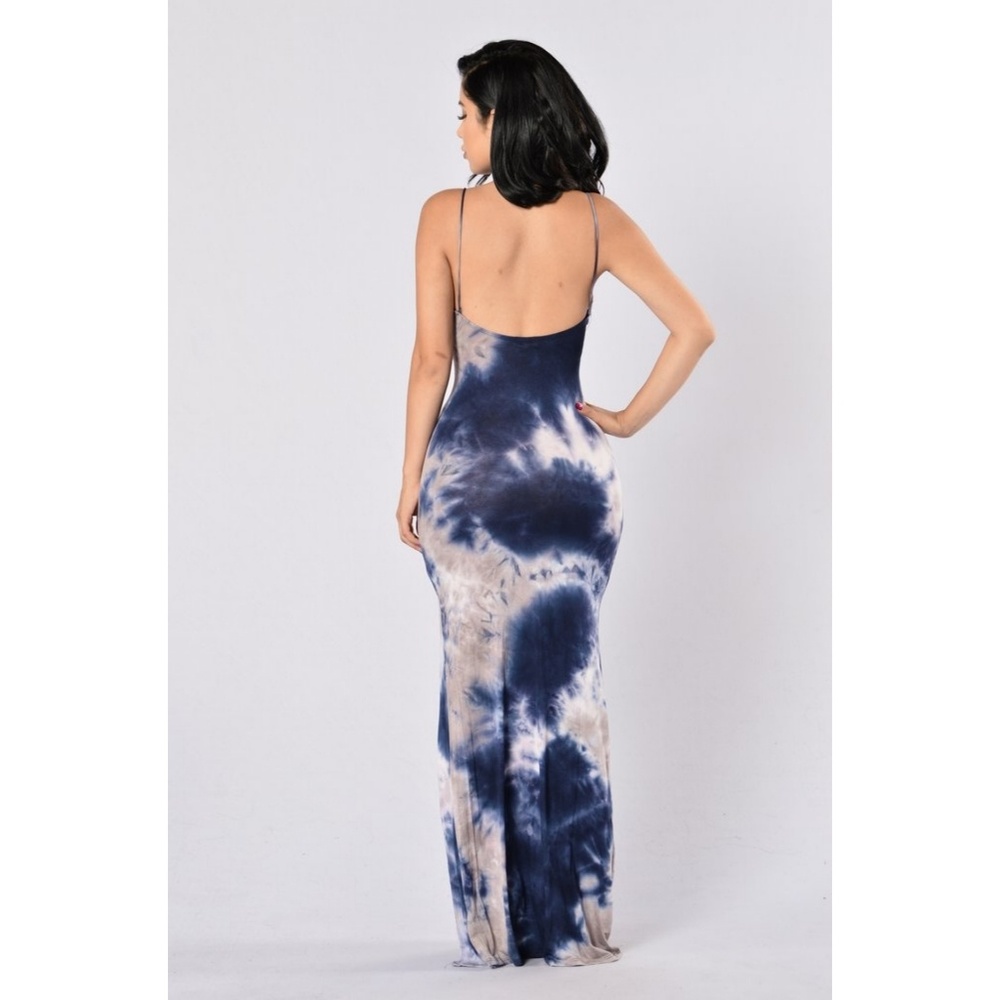 Tie Dye Maxi Dress - Picture 2 of 3