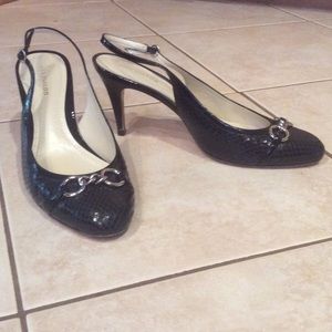 Ann Taylor slingback heels