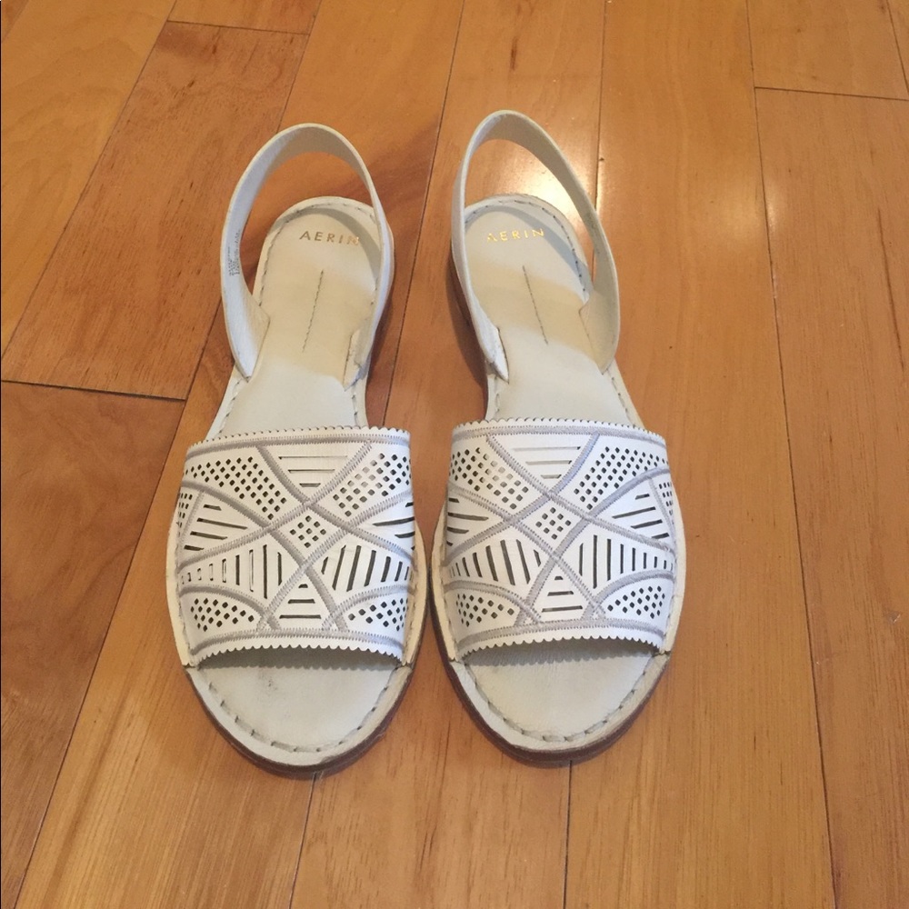 LIKE NEW leather AERIN sandals