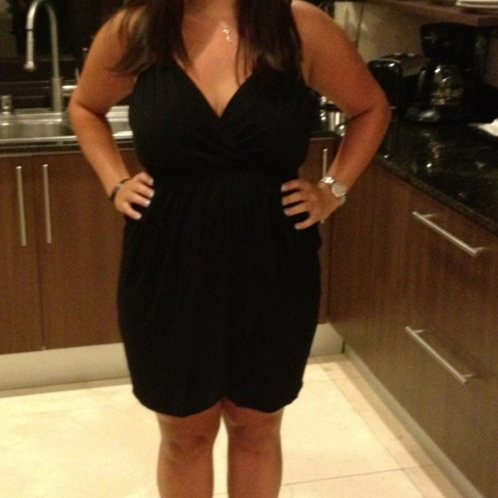 LBD Wrap w. Tie