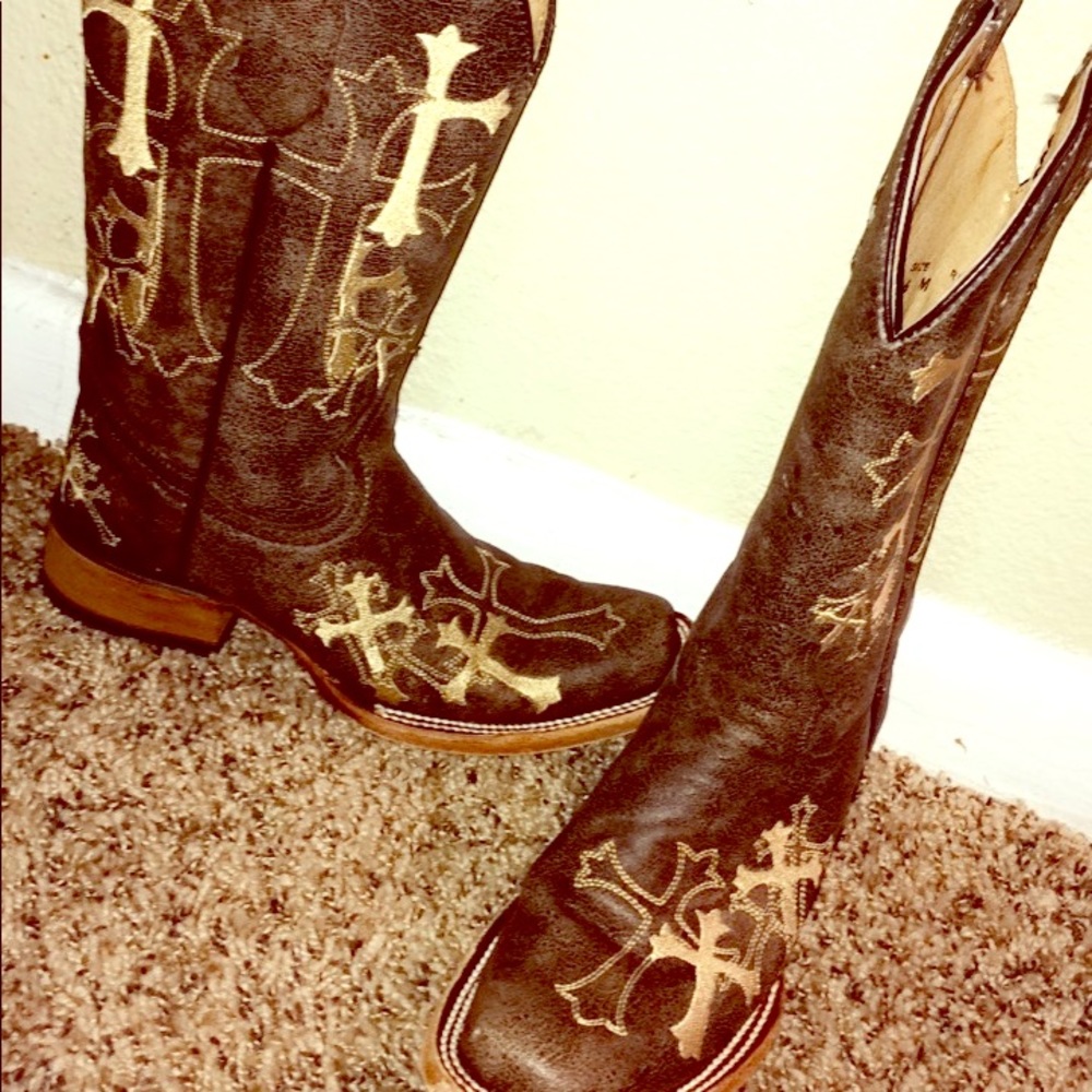 Women's Western Boots Square-toe