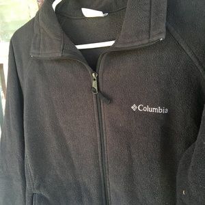 Columbia Black Zip up Jacket