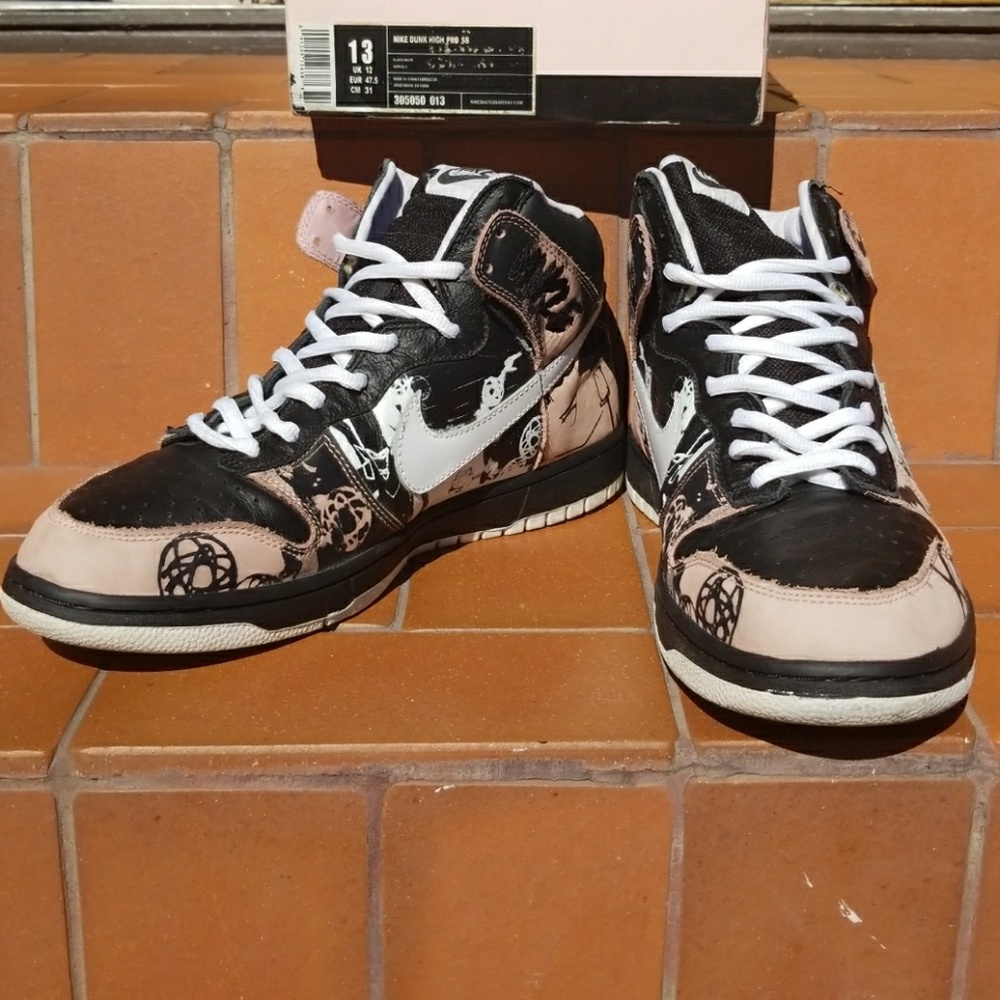 Nike dunk high pro "unkle dunkle"