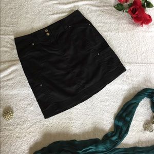 White House Black Market Women Black Skirt Size 00