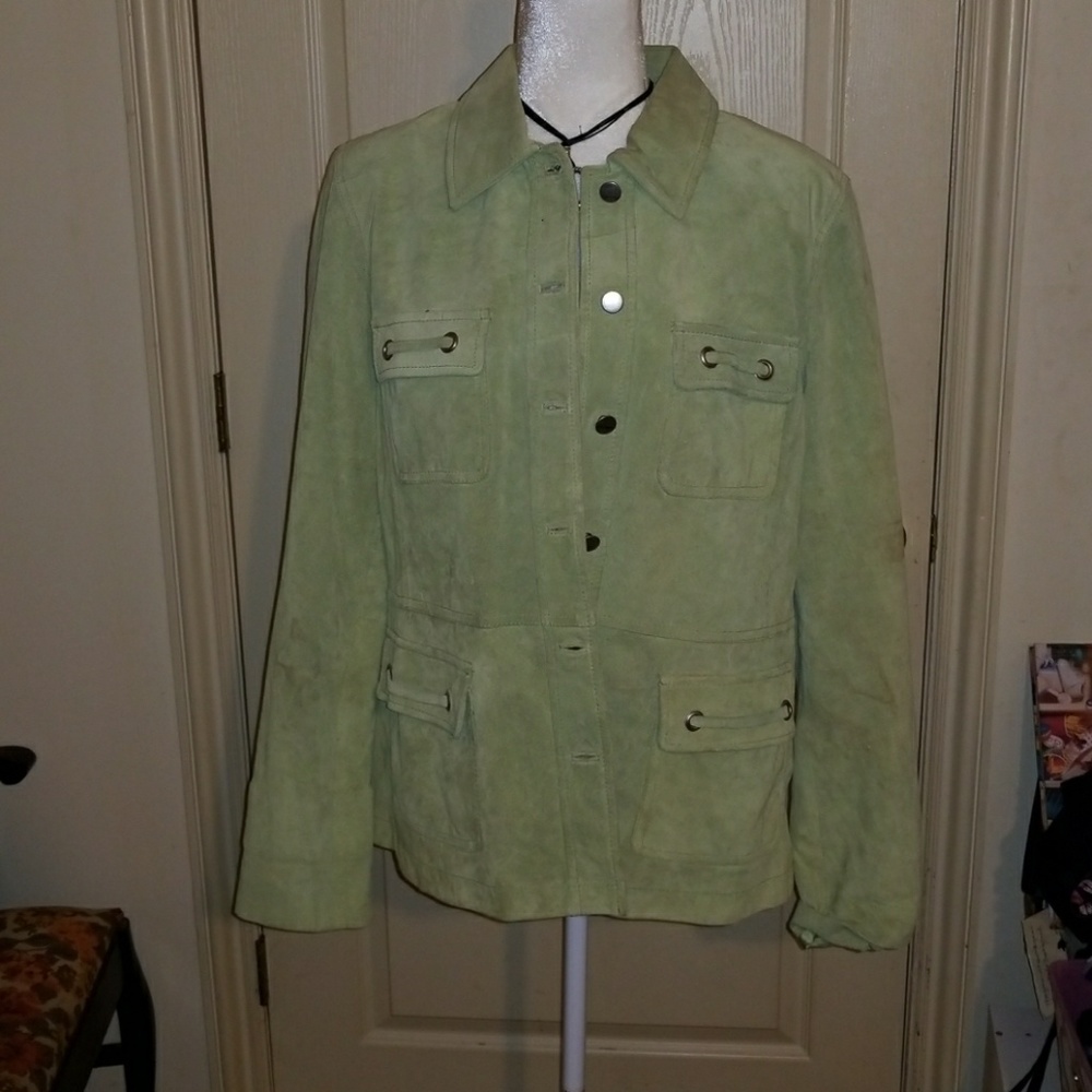 STYLE AND COMPANY SUEDE JACKET. Vintage