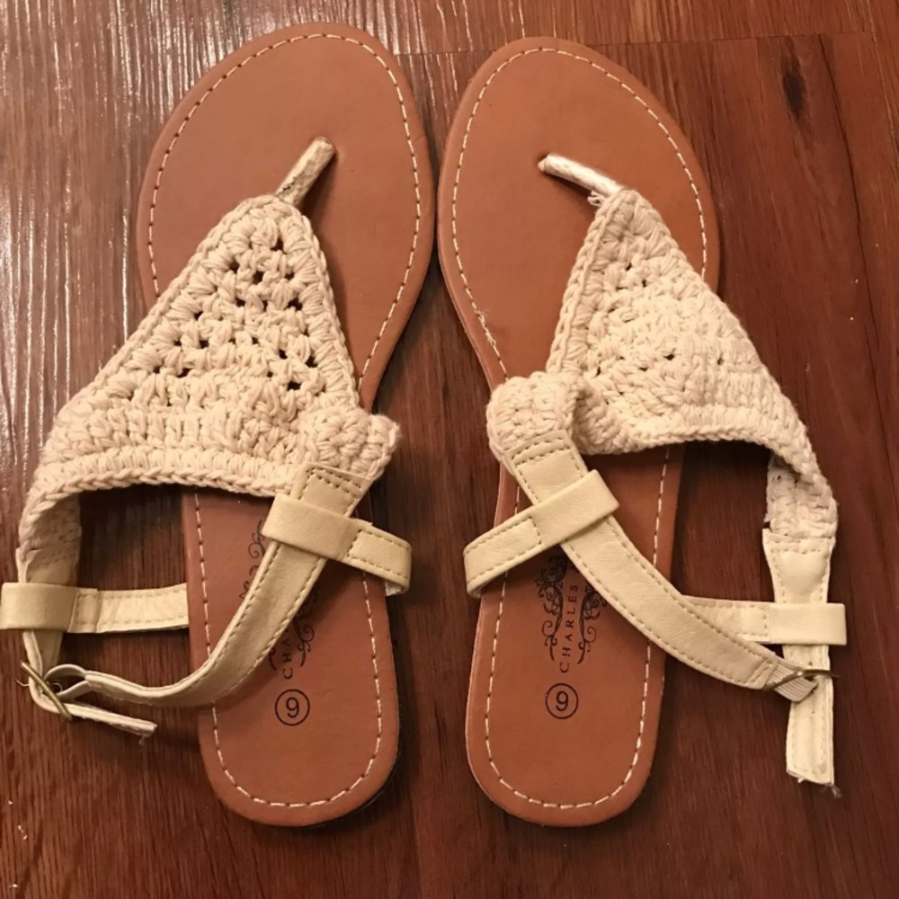 Never worn sandals