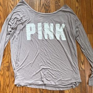 Victoria’s secret PINK Long Sleeve Tee Size Small