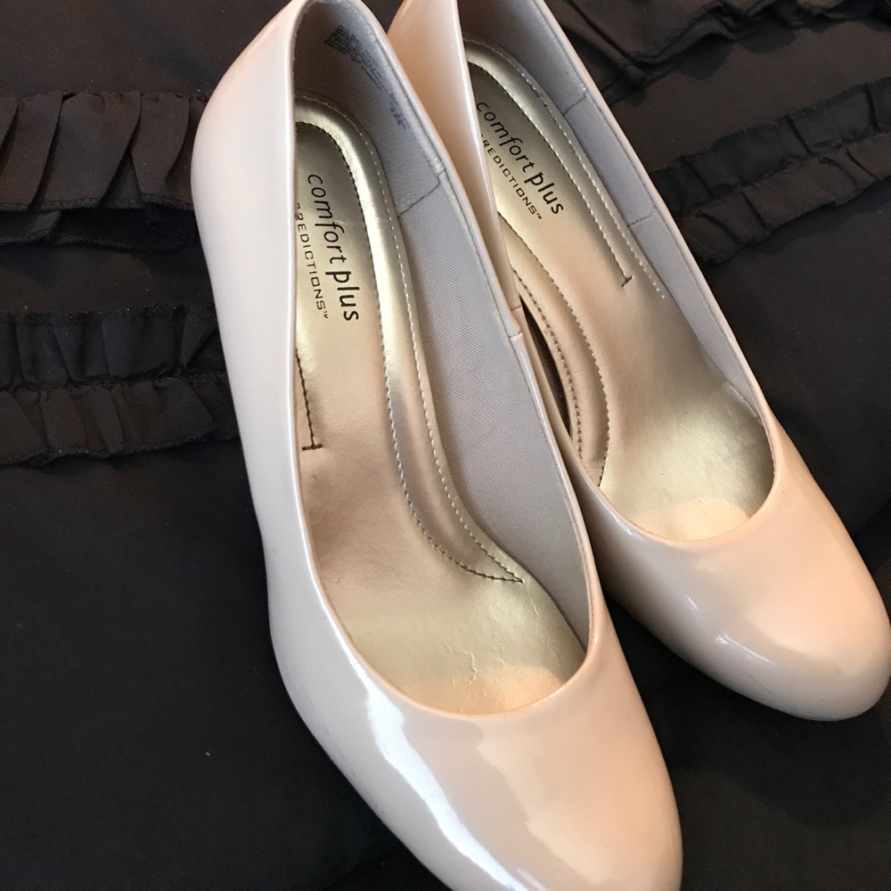 Comfort Plus Nude Heels