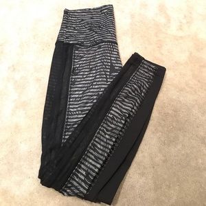 Lululemon high rise patterned leggings