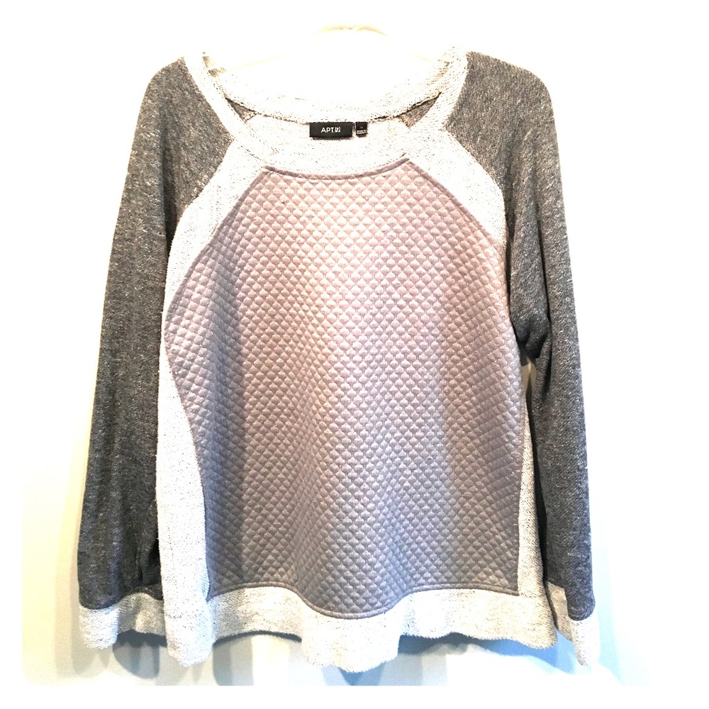 Comfy gray sweater