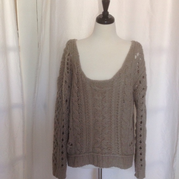 Free People slouchy sweater sz l - Picture 1 of 4