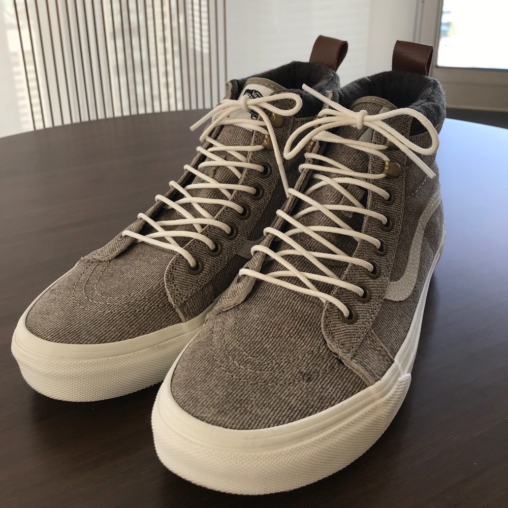 Vans Hi-top sneakers.  Women’s Size 8.5