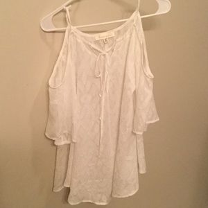 White Francesca's swimsuit cover up