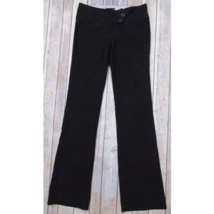 Black Career Dress Pants w/Stretch Cuffs